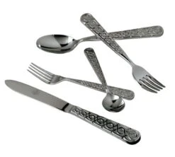 10 Strawberry Street DUB-DS Dubai 18/0 Stainless Steel Dinner Spoon - 12 Pcs