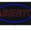 Aarco Products ABI08L High Visibility Large LED ABIERTO Sign. 13"H X 22"W