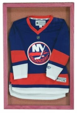 Aarco Products CBC3624S Souvenir And Memorabilia Display Case With Cherry Stain Finish, 36"H X 24"W