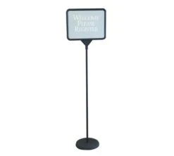 Aarco Products PFS1114 Changeable Poster Sign Black Frame, 54"