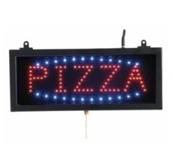 Aarco Products PIZ01S High Visibility LED Pizza Sign , 6 3/4"H X 16 1/8"W