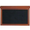 Aarco Products PLD3045TL-5 Cedar Top Hinged Single Door Plastic Lumber Message Center With Letter Board 30" X 45"