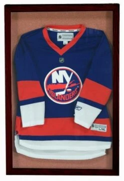 Aarco Products WBC3624S Souvenir And Memorabilia Display Case With Walnut Stain Finish, 36"H X 24"W