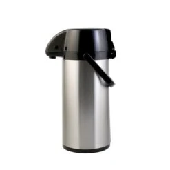 CAC China APGL-19LT Glass Lined Airpot With Lever Top 1.9 Liter