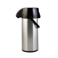 CAC China APGL-22LT Glass Lined Airpot With Lever Top 2.2L