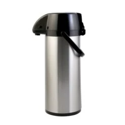 CAC China APGL-25LT Glass Lined Airpot With Lever Top 2.5L