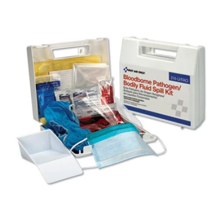 BBP Spill Cleanup Kit, 2.5" X 9" X 8 1 BBP Spill Cleanup Kit, 2.5" X 9" X 8