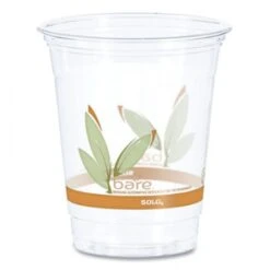 Dart Bare Eco-Forward RPET Clear Cold Cups, 12-14 Oz. - 1000 Pcs