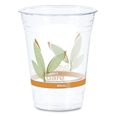 Dart Bare Eco-Forward RPET Clear Cold Cups, 16-18 Oz. - 1000 Pcs 1 Dart Bare Eco-Forward RPET Clear Cold Cups, 16-18 Oz. - 1000 Pcs