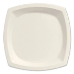 Dart Bare Eco-Forward Ivory Sugarcane Plate, 10", 500/Carton