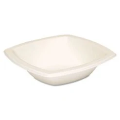 Dart Bare Eco-Forward Ivory Sugarcane Bowl, 12 Oz. , 125/Pack