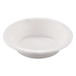 Dixie Basic White Paper Dinnerware Bowls 12 Oz., 125/Pack