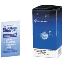 Burn Treatment Pack Refills For ANSI-Compliant First Aid Kits/Cabinets, 60/Pack