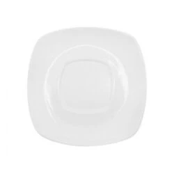 CAC China KSE-55 Kingsquare Porcelain Saucer 4-1/2" - 3 Doz