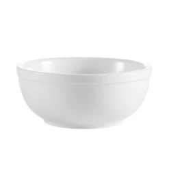 CAC China RCN-18 Clinton Rolled Edge Nappie 15 Oz. - 3 Doz