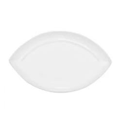 CAC China RCN-SW44 Specialty Porcelain Swallow Platter 14" X 8-1/2" - 1 Doz