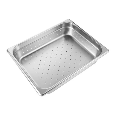CAC China SSPH-25-2P Half Size Perforated Steam Pan 2 1/2" 1 CAC China SSPH-25-2P Half Size Perforated Steam Pan 2 1/2"