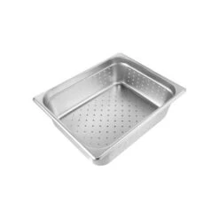 CAC China SSPH-25-4P Half Size Perforated Steam Pan 4"