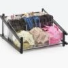 Cal-Mil 1148-13 Black One By One Condiment Organizer 13" X 14" X 6-1/2"