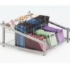 Cal-Mil 1148-74 Silver One By One Condiment Organizer 13" X 14" X 6-1/2"