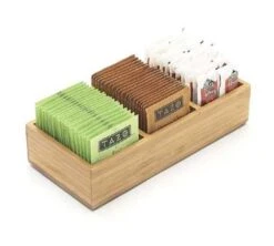 Cal-Mil 1246 Bamboo Packet Organizer 9-1/2" X 4-1/2" X 2-1/4"