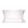 Cambro 12189CW135 Camwear Clear Food Storage Box 12" X 18" X 9" - 1/2 Doz