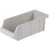 Cambro 5412CBP480 Versa Speckled Gray Plastic Organizer Bin 5" - 1 Doz