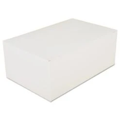 SCT White Carryout Tuck Top Boxes, Paperboard, 7" X 4-1/2" X 2-3/4", 500/Carton