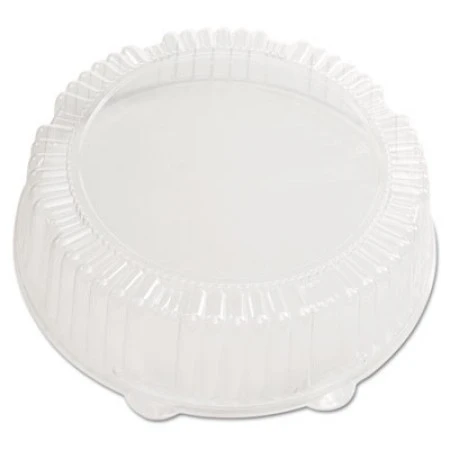 Caterline Dome Lids, Plastic, 12" Diameter , 2 3/4" High, Clear, 25/Carton 1 Caterline Dome Lids, Plastic, 12" Diameter , 2 3/4" High, Clear, 25/Carton