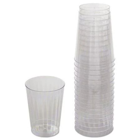 Classicware Tumblers, 10 Oz, Plastic, Clear, 16/Bag 1 Classicware Tumblers, 10 Oz, Plastic, Clear, 16/Bag