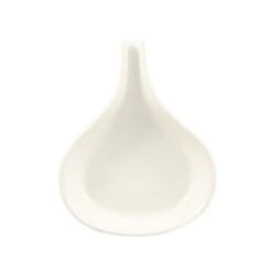 CAC China FP-18-W White Festiware Fry Pan Server, 18 Oz., 10" - 1 Doz