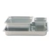 Crestware 5124P Saf-T-Stak Half Size Perforated Steam Table Pan 4" Deep