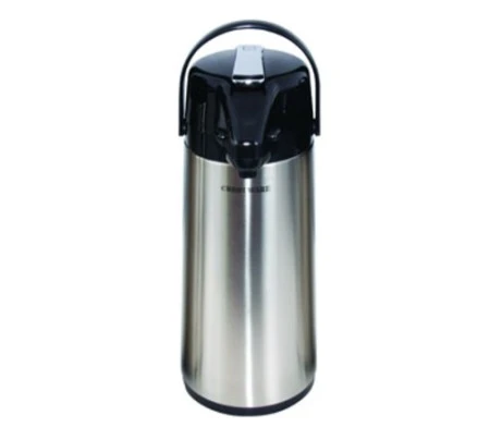 Crestware APL25S Stainless Lined Airpot 2.5 Liter 1 Crestware APL25S Stainless Lined Airpot 2.5 Liter