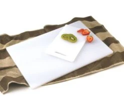 Crestware PCB1218 Polyethylene White Cutting Board 12" X 18"