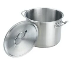 Crestware SSPOT20 Induction Stock Pot With Cover 20 Qt.
