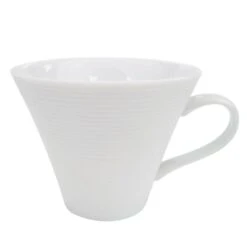 CAC China TST-1 Transitions Super White Cup 7.5 Oz., 3 7/8" - 3 Doz