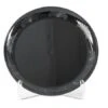 Designerware Black Plastic Plates, 10 1/4", 180/Carton