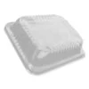 High Dome Lids For 10 1/2 X 12 5/8 Oblong Containers, 100/Carton