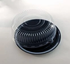 Emi Yoshi EMI-340L Clear Round Plastic Lid 14" - 25 Pcs