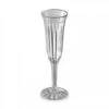Emi Yoshi EMI-REFC1P5 2-Piece Clear Plastic Champagne Flute 5 Oz. - 8 Doz