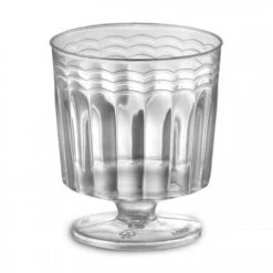 Emi Yoshi EMI-REWG2 Clear Plastic Wine Glass 2 Oz. - 20 Doz