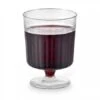 Emi Yoshi EMI-REWG8 Clear Plastic Wine Glass 8 Oz. - 20 Doz