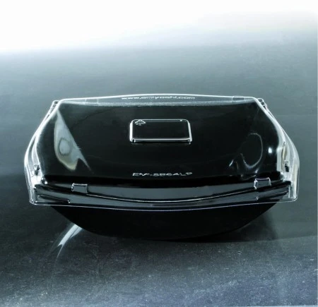 Emi Yoshi EMI-SB64LP PET Square Serving Bowl Lid 64 Oz. - 4 Doz 1 Emi Yoshi EMI-SB64LP PET Square Serving Bowl Lid 64 Oz. - 4 Doz