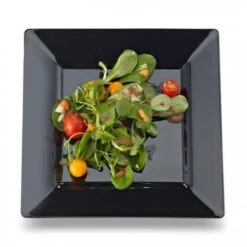 Emi Yoshi EMI-SP8 Square Plastic Salad Plate 8" - 10 Doz