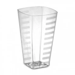 Emi Yoshi EMI-ST10 Clear Plastic Square Tumbler 10 Oz. - 14 Doz