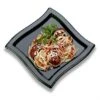 Emi Yoshi EMI-WP9 Square Wave Plastic Luncheon Plate 9" - 10 Doz
