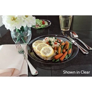 Emi Yoshi EMI-YCW9 Clear Ware Plastic Dinner Plate 9" - 250 Pcs 1 Emi Yoshi EMI-YCW9 Clear Ware Plastic Dinner Plate 9" - 250 Pcs