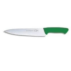 FDick 8544826-14 10" Serrated Edge Chef's Knife With Green Handle
