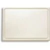 FDick 9126500 White Cutting Board With Groove 12-3/4" X 10"