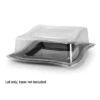 Fineline Settings 106-L Wavetrends Clear Dinner Plate Dome Lid 6-1/2" - 10 Doz